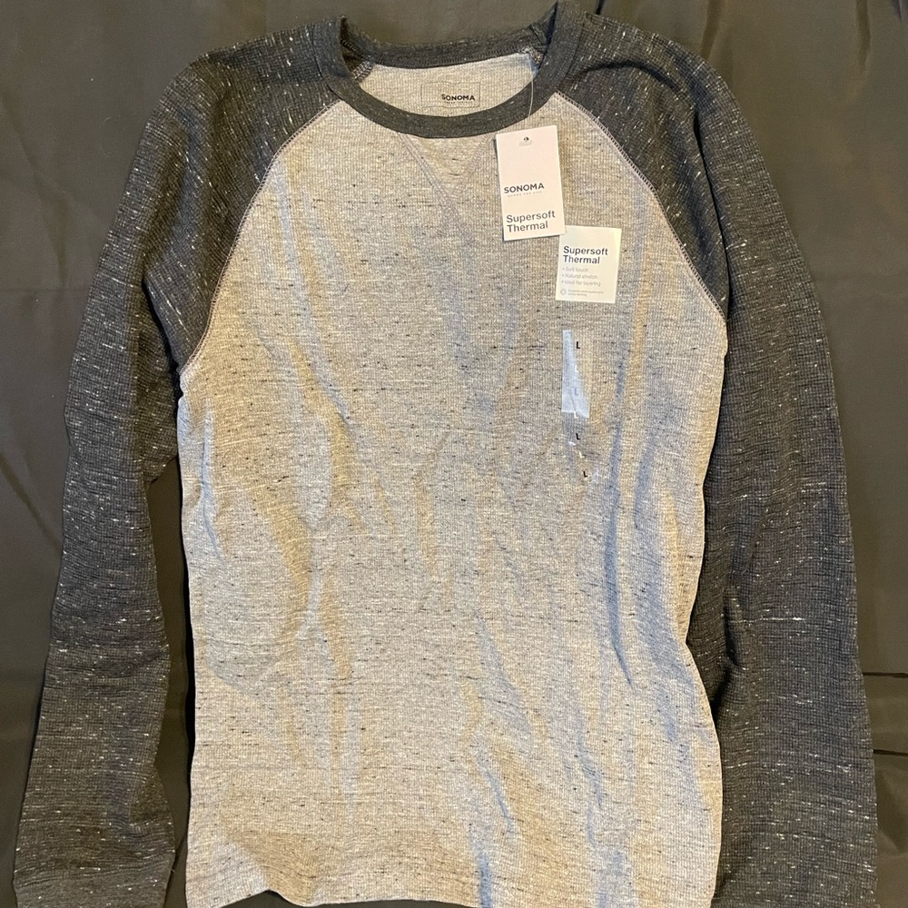 Men's Sonoma Goods For Life® Supersoft Thermal Crewneck Top